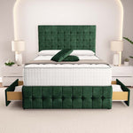 Rio Divan Bed - Emerald Coniston