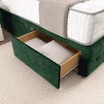 Rio Divan Bed - Emerald Coniston