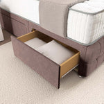 Rio Divan Bed - Mauve Naples