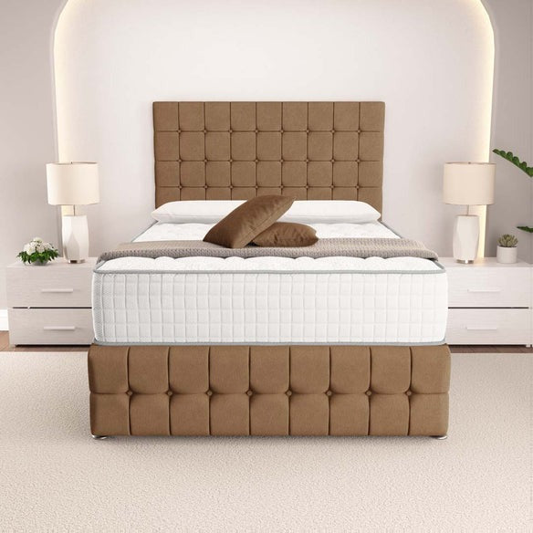 Rio Divan Bed - Mink Naples
