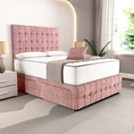 Rio Divan Bed - Pink Coniston