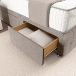Rio Divan Bed - Seal Grey Naples