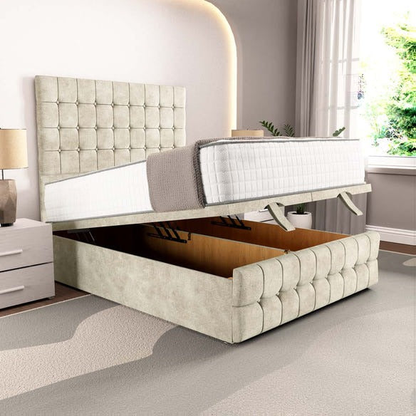 Rio Ottoman Divan Bed - Almond Coniston