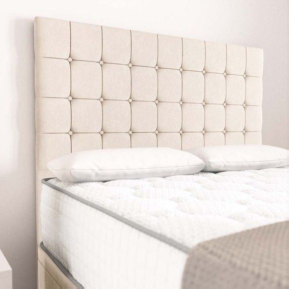Rio Ottoman Divan Bed - Cream Naples