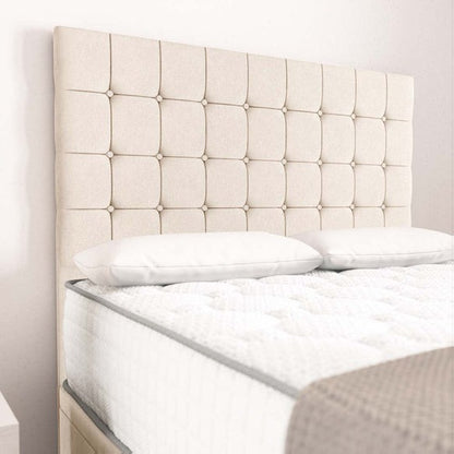 Rio Ottoman Divan Bed - Cream Naples