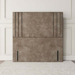 Rome Floor Standing Headboard - Mink Coniston