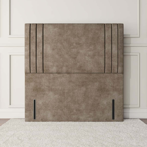 Rome Floor Standing Headboard - Mink Coniston