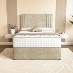 Rome Divan Bed - Almond Coniston