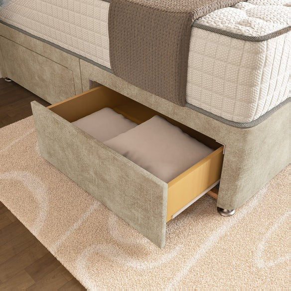 Rome Divan Bed - Almond Coniston