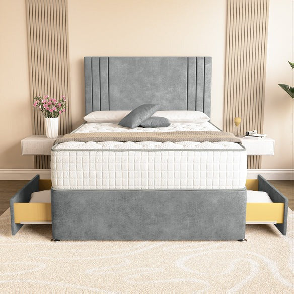 Rome Divan Bed - Armour Coniston