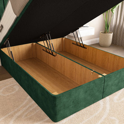 Rome Ottoman Divan Bed - Emerald Coniston