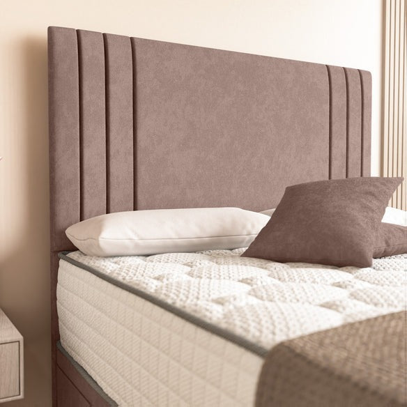 Rome Ottoman Divan Bed - Mauve Naples