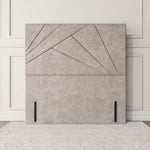 San Diego Floor Standing Headboard - Seal Grey Naples