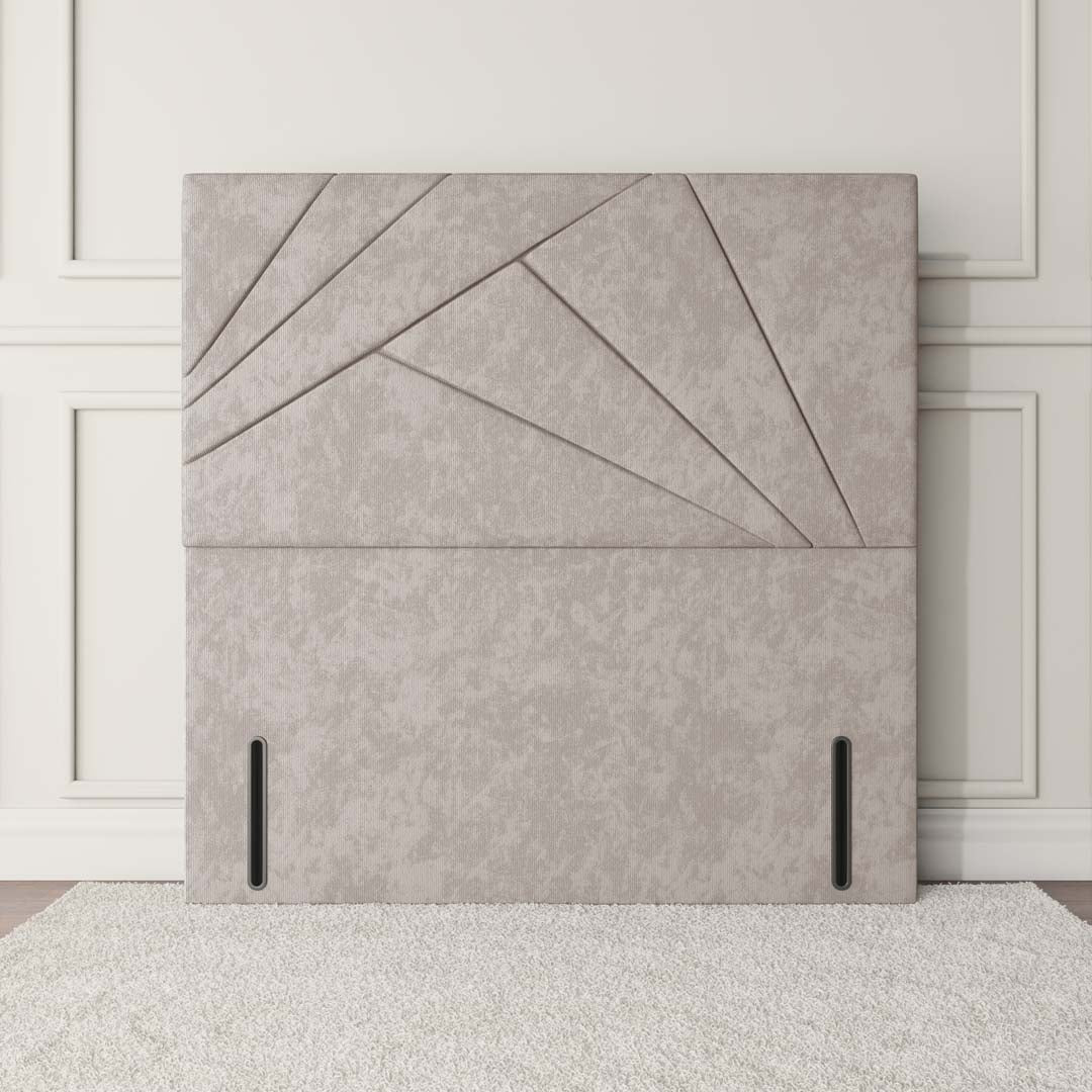 San Diego Floor Standing Headboard - Seal Grey Naples