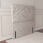 San Diego Floor Standing Headboard - Seal Grey Naples