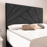 San Diego Ottoman Divan Bed - Black Naples