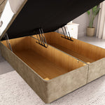 San Diego Ottoman Divan Bed - Mink Coniston
