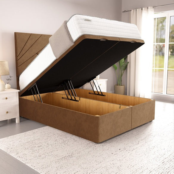 San Diego Ottoman Divan Bed - Mink Naples