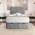 Seville Chesterfield Ottoman Divan Bed - Armour Coniston