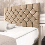 Seville Chesterfield Ottoman Divan Bed - Mink Coniston