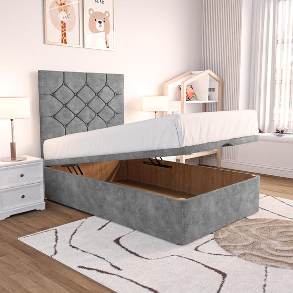 Seville Kids Chesterfield Ottoman Divan Bed - Armour Coniston