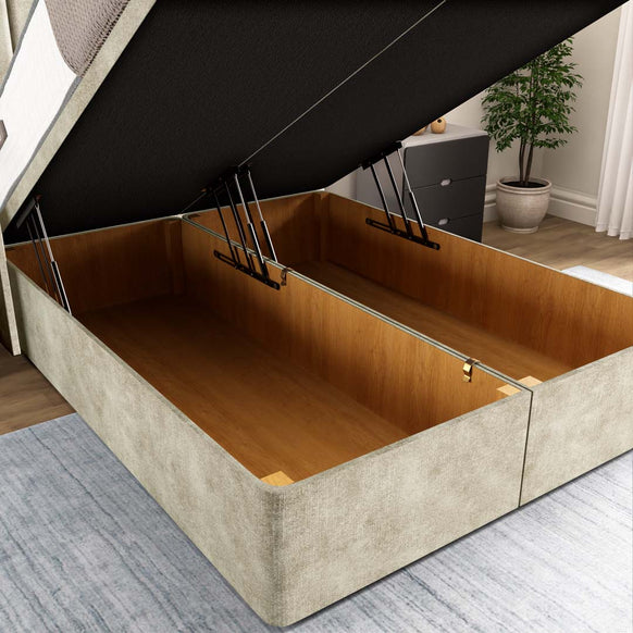 Sofia Ottoman Divan Bed - Almond Coniston