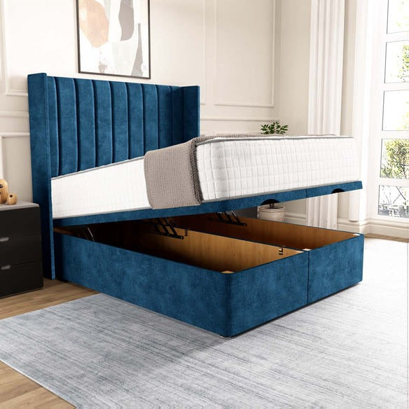 Sofia Ottoman Divan Bed - Blue Coniston