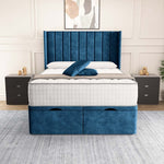Sofia Ottoman Divan Bed - Blue Coniston