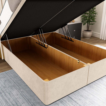 Sofia Ottoman Divan Bed - Cream Naples