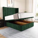 Sofia Ottoman Divan Bed - Emerald Coniston