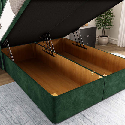 Sofia Ottoman Divan Bed - Emerald Coniston