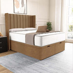 Sofia Ottoman Divan Bed - Mink Naples
