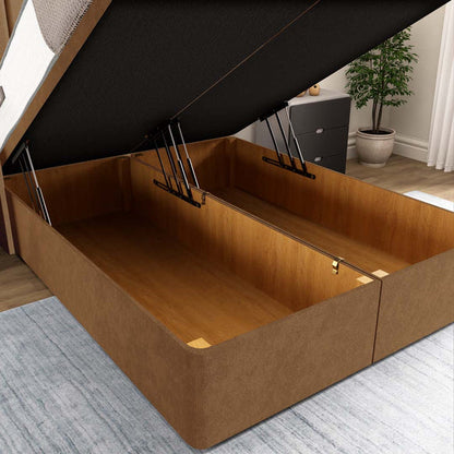 Sofia Ottoman Divan Bed - Mink Naples