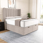Sofia Ottoman Divan Bed - Seal Grey Naples