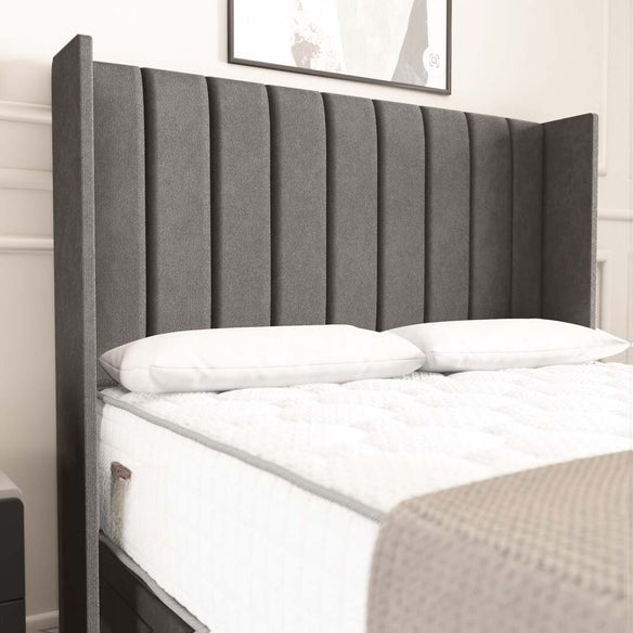 Sofia Ottoman Divan Bed - Slate Grey Naples