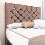 Suva Ottoman Divan Bed - Mauve Naples