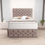 Suva Ottoman Divan Bed - Mauve Naples