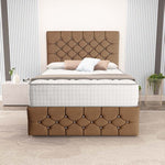 Suva Ottoman Divan Bed - Mink Naples