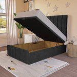 Sydney Kids Ottoman Divan Bed - Black Naples