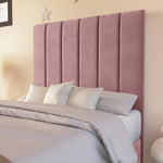 Sydney Kids Ottoman Divan Bed - Pink Plush Velvet