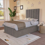 Sydney Kids Ottoman Divan Bed - Slate Grey Naples