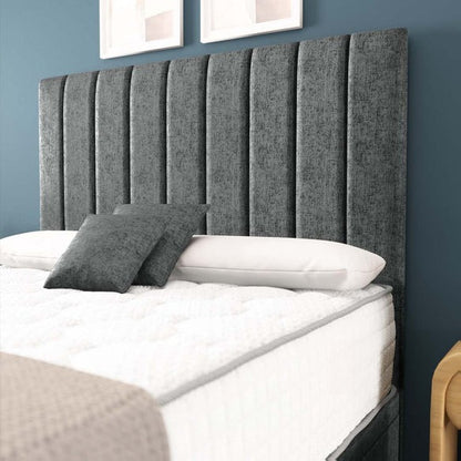 Sydney Ottoman Divan Bed - Charcoal Chenille