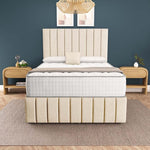 Sydney Ottoman Divan Bed - Cream Naples