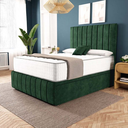 Sydney Ottoman Divan Bed - Emerald Coniston