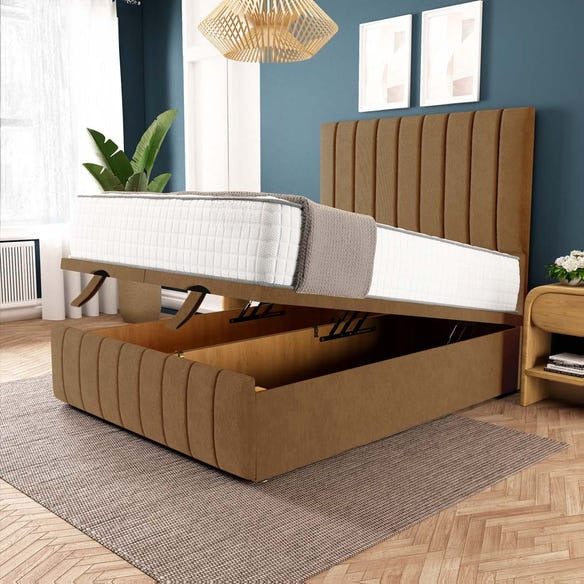 Sydney Ottoman Divan Bed - Mink Naples