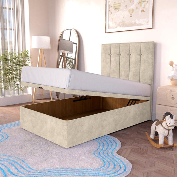 Tokyo Kids Ottoman Divan Bed - Almond Coniston