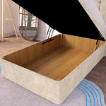 Tokyo Kids Ottoman Divan Bed - Almond Coniston