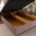 Tokyo Ottoman Divan Bed - Mauve Naples