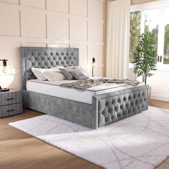 Valencia Upholstered Bed - Armour Coniston