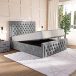 Valencia Upholstered Ottoman Bed - Armour Coniston